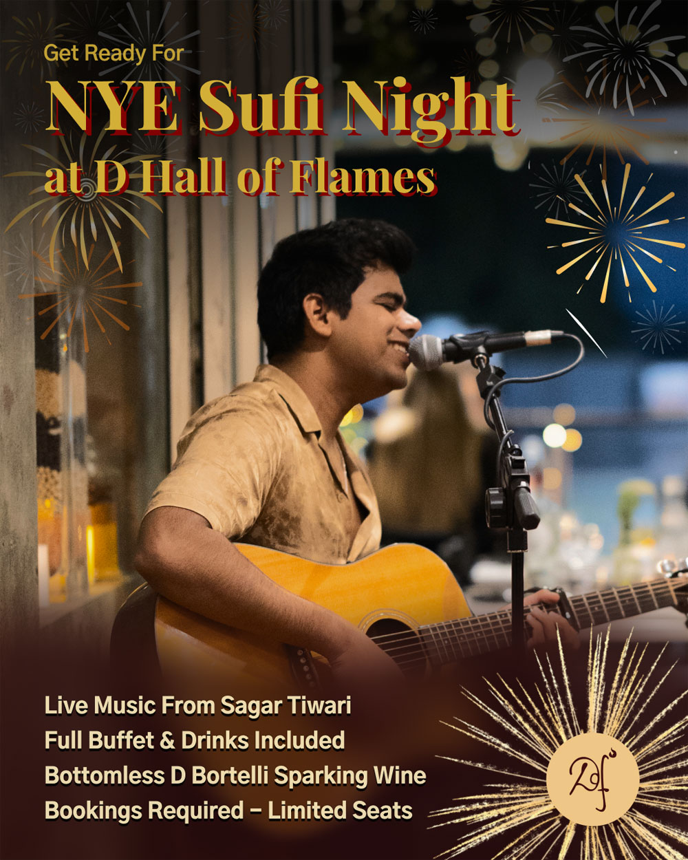 NYE Sufi Night at D Hall of Flames